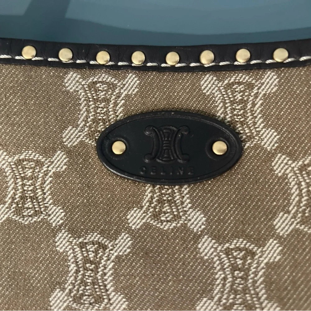 Celine Macadam Canvas Tote - Rare Bag with COA - Picture 13 of 14